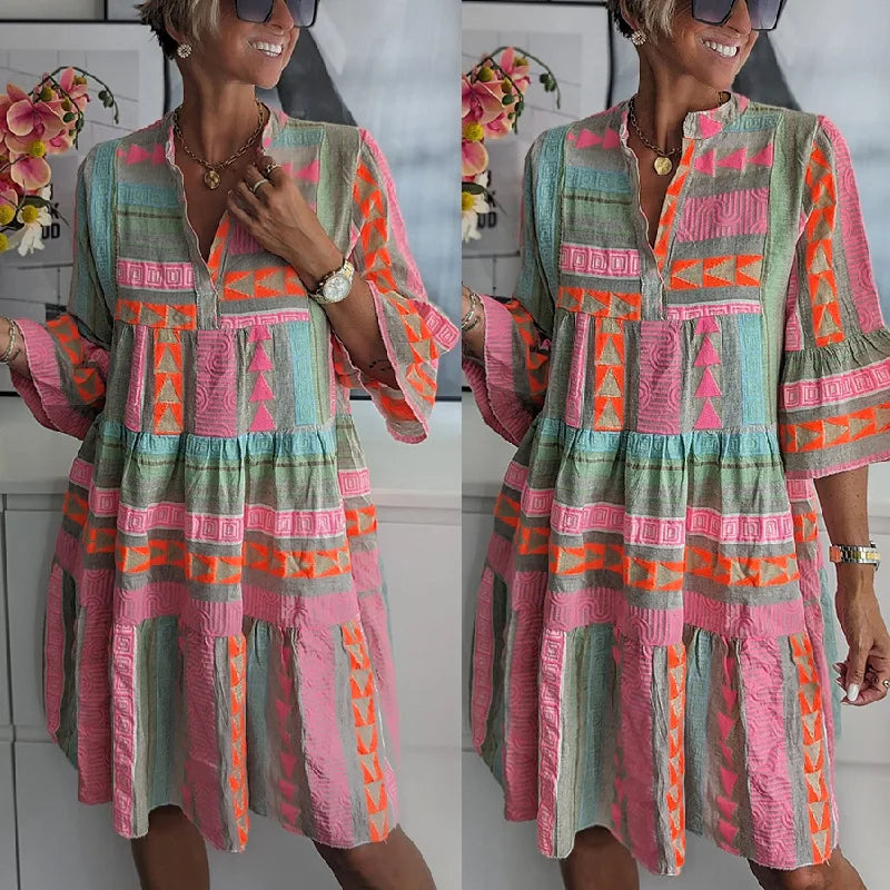 Valenzora | Stylish relaxed-fit summer dress
