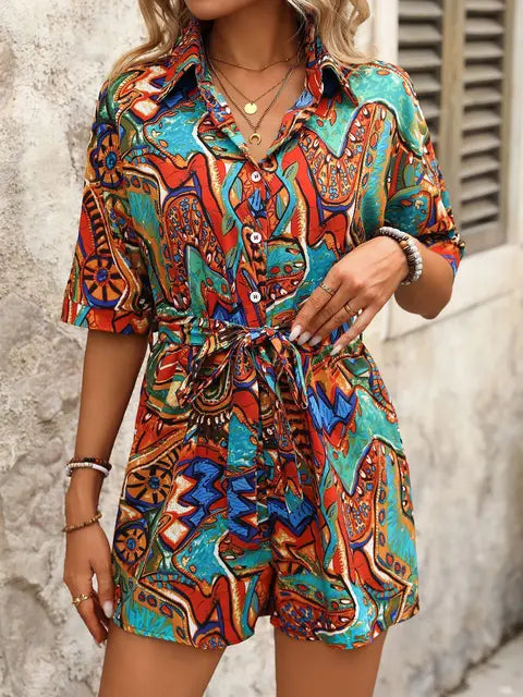 Summer casual jumpsuit