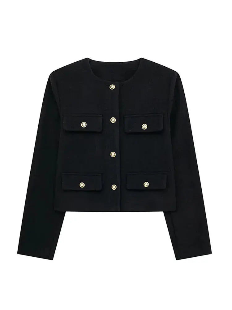 Valenzora | Klassischer Tweed Blazer