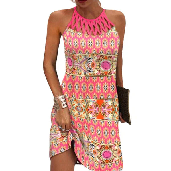 Isabeau™ Damen Halter-Sommerkleid