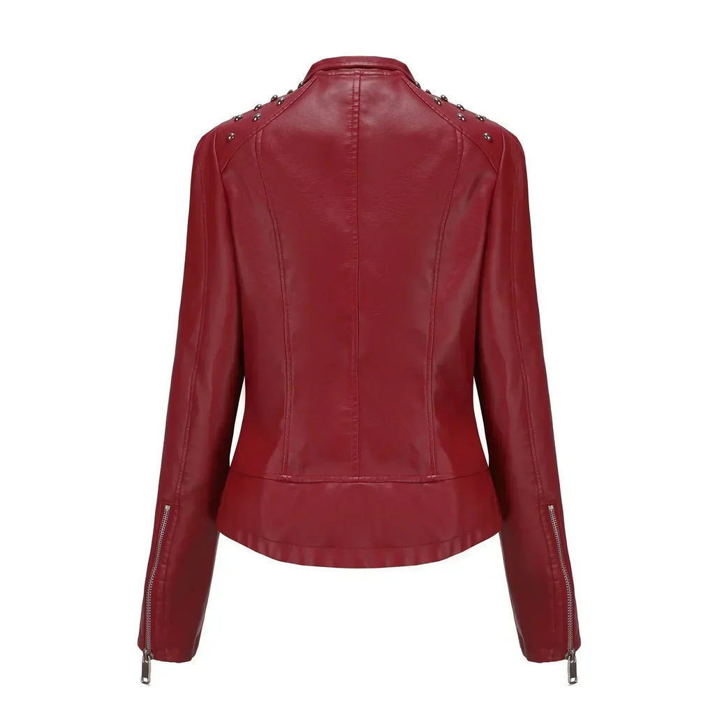 Valenzora | Elegante Lederjacke für Damen.