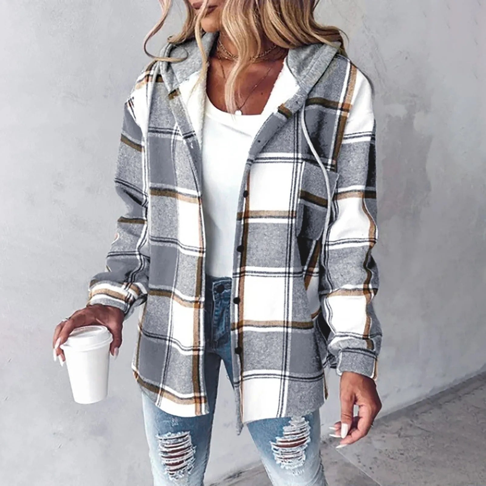 Valenzora | Fashionable warm autumn jacket