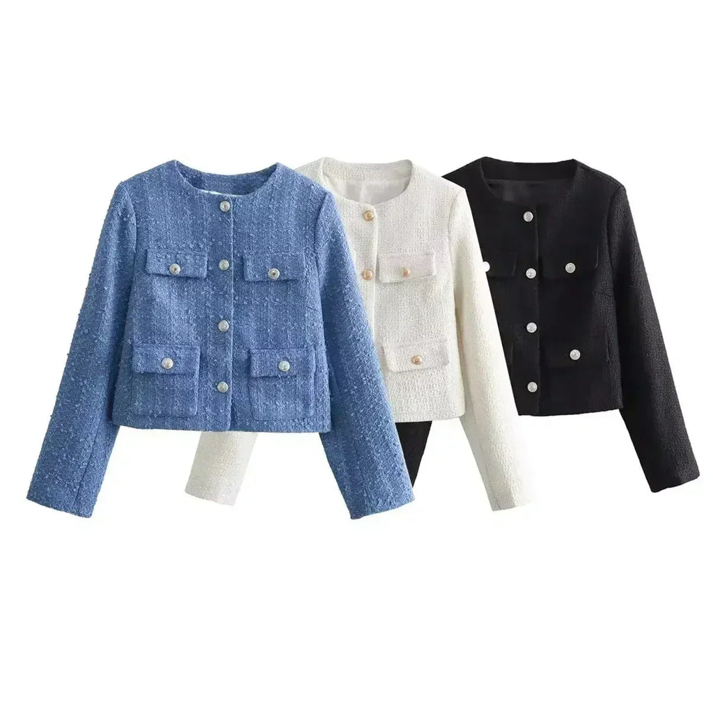 Valenzora | Elegant tweed jacket