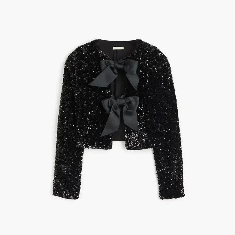 Valenzora | Glitzernde Jacke im neuesten Modestil