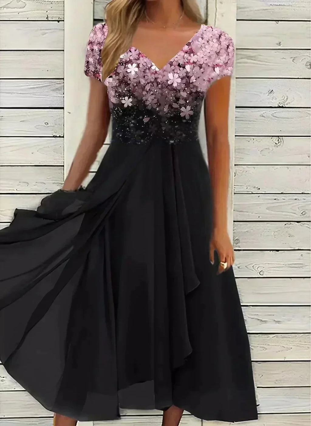 Valenzora | Chiffon-Abendkleid für Damen