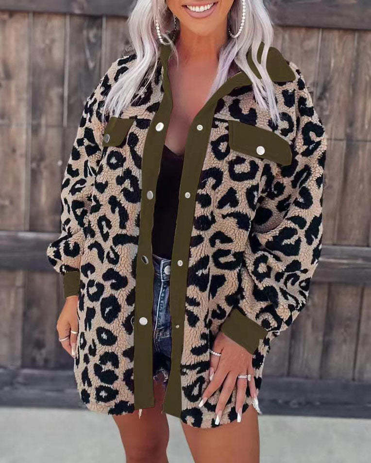 Valenzora - Fashion Leopard Coat