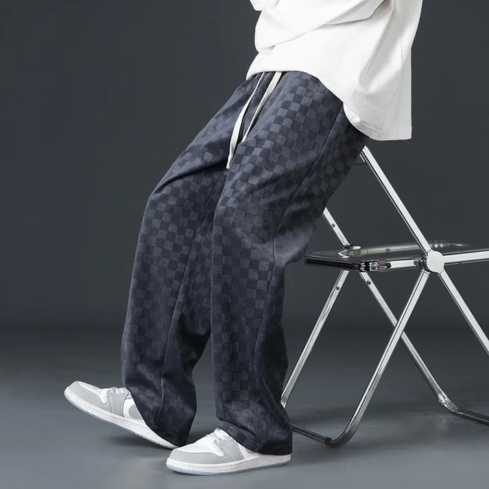 Valenzora | Stylische Jogginghose mit Karomuster