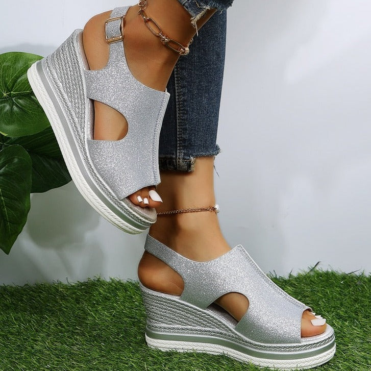 Valenzora | Orthopädische Keilsandalen für den Sommer