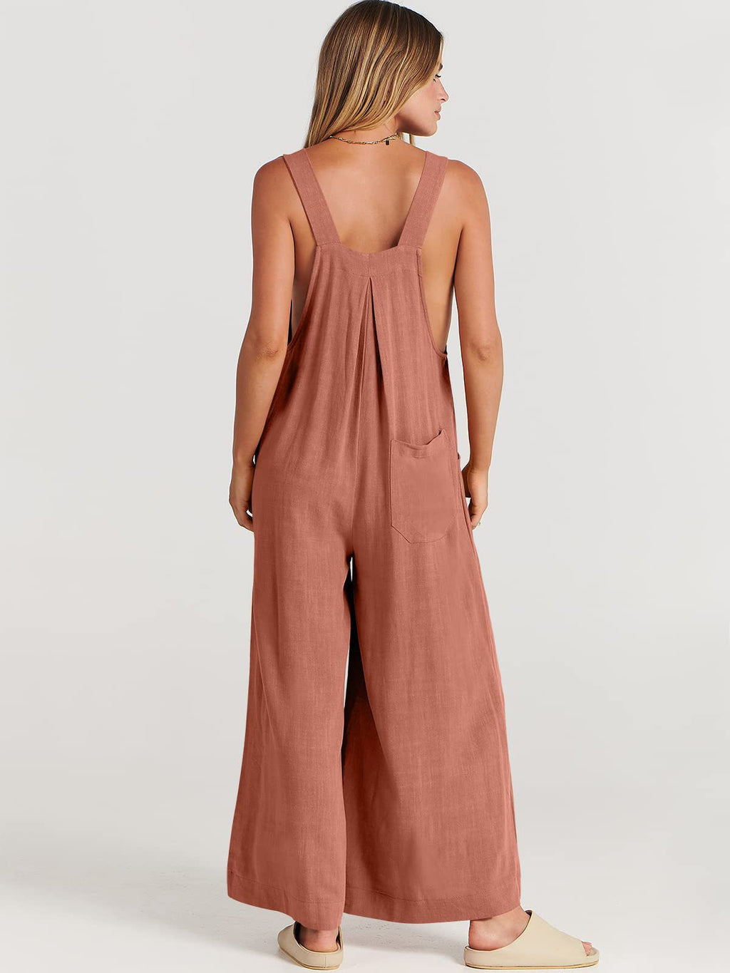 Rosabella™️ - Sleeveless Wide-Leg Jumpsuit