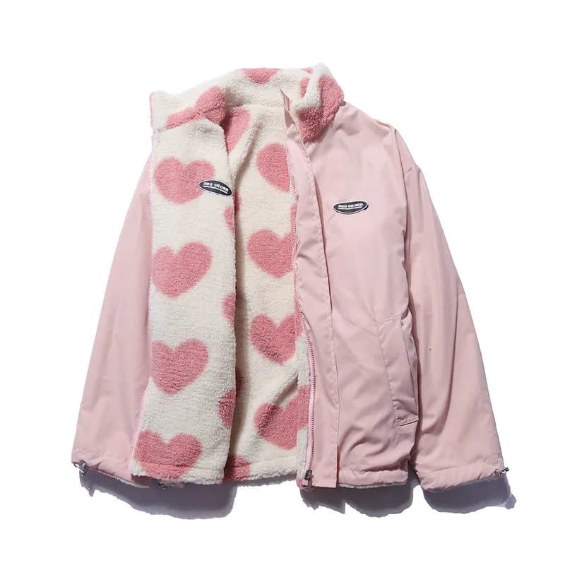 Valenzora | Double-sided heart coat | Unique collection