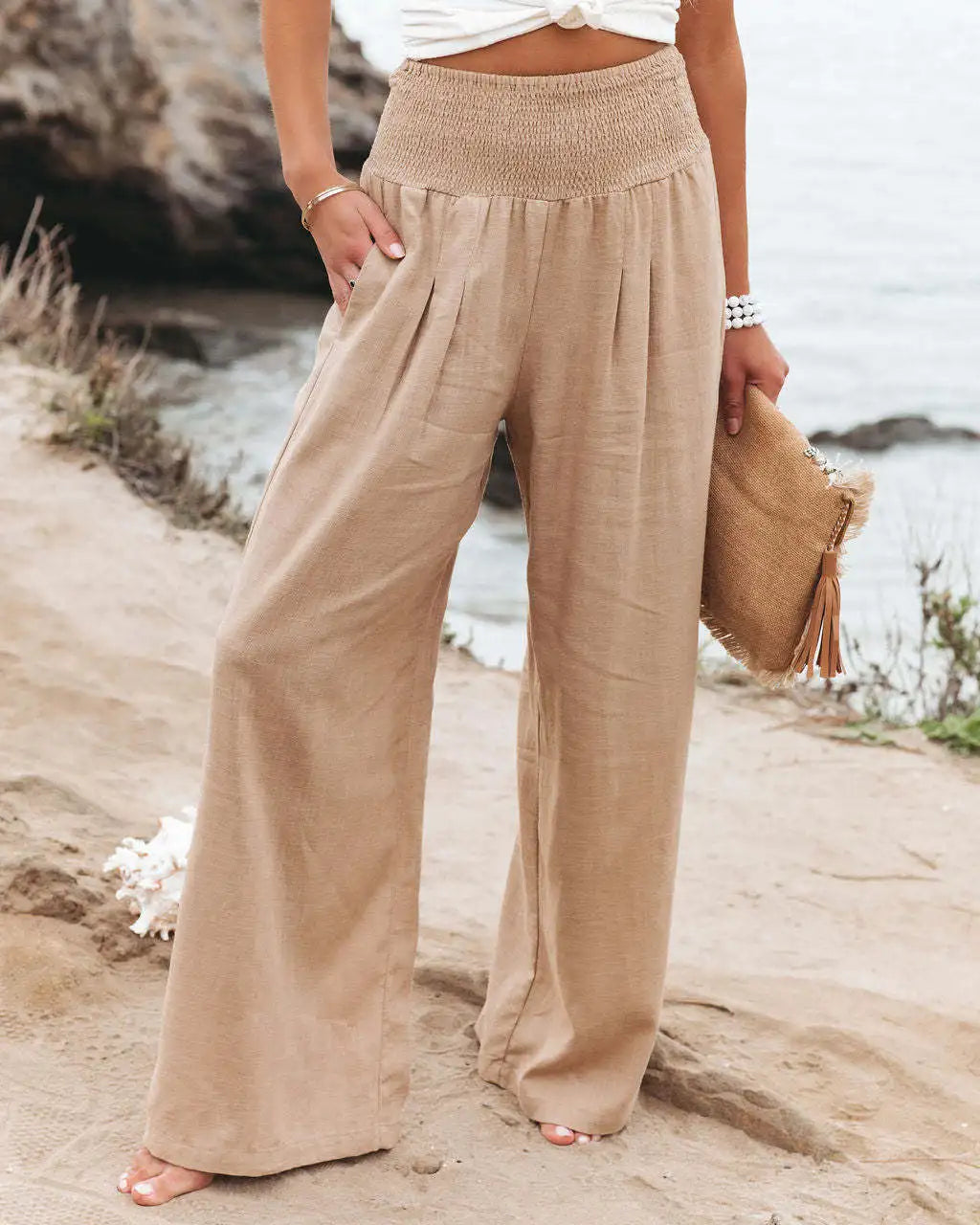 Valenzora - Wide-leg trousers for women