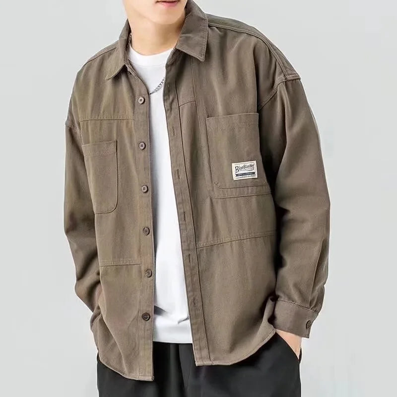 Valenzora | Vintage Long-Sleeved Shirt Jacket