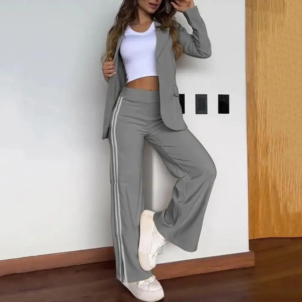 Valenzora | Women's shirt and trousers set, elegant and fashionable