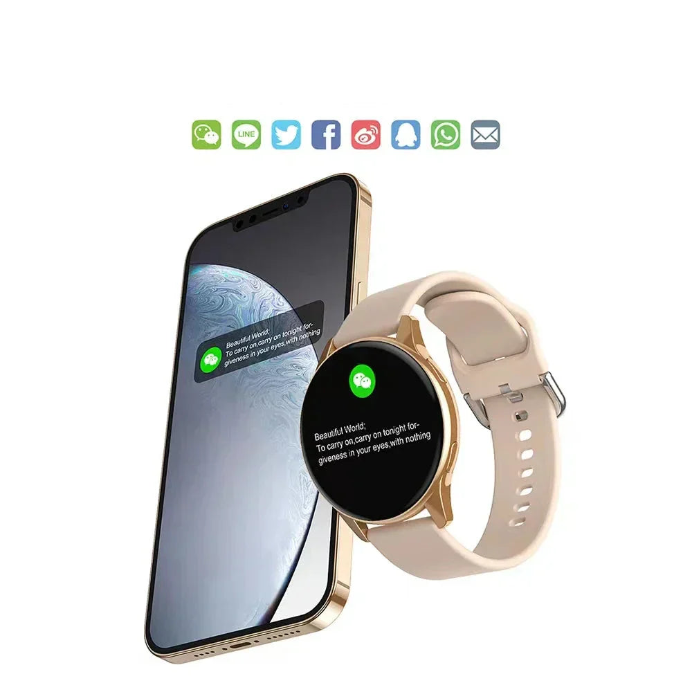Valenzora | Active 2 Women's Bluetooth Smartwatch with Heart Rate and Blood Pressure Monitor