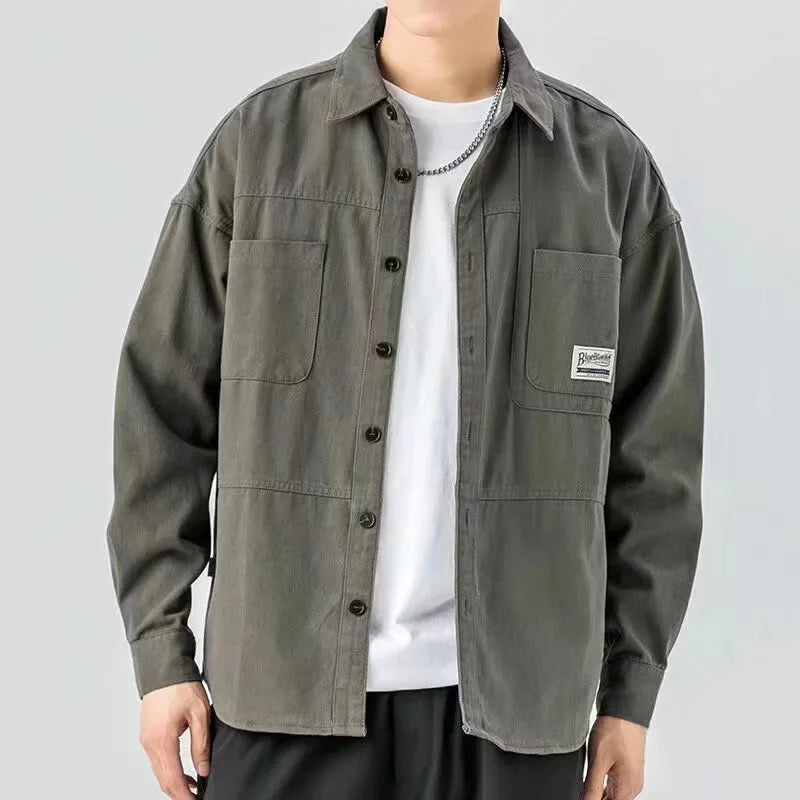 Valenzora | Vintage Langarm-Hemdjacke