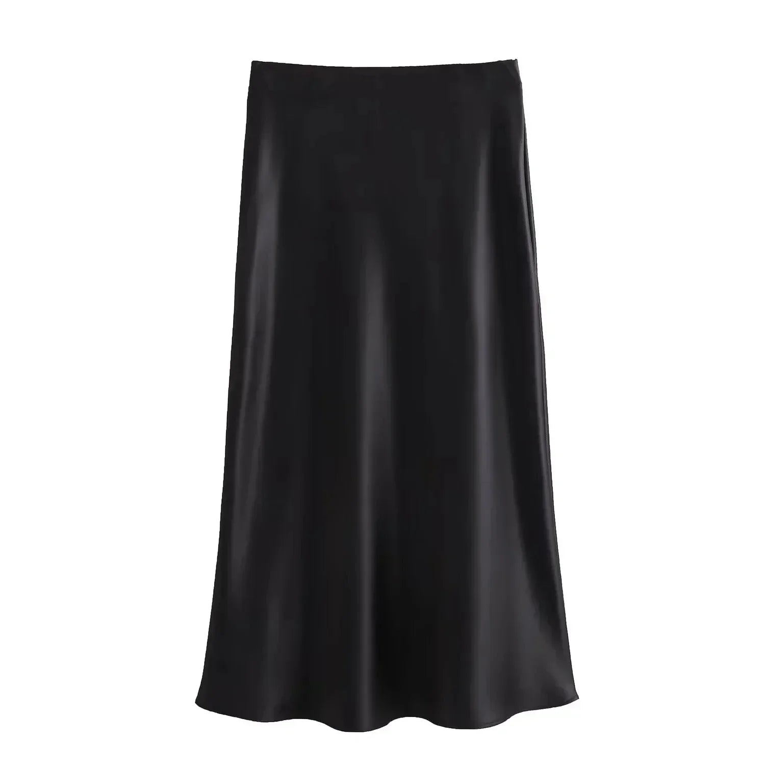 Valenzora | Satin Maxi Skirt for Women