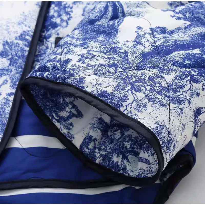 Valenzora | Elegant floral patterned jacket