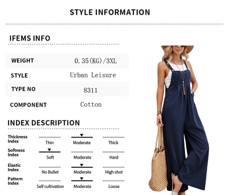 Valenzora | Boho Casual Jumpsuits