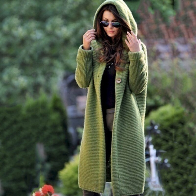 Valenzora Kapuzenstrickjacke | Stylische und schöne Strickjacke!