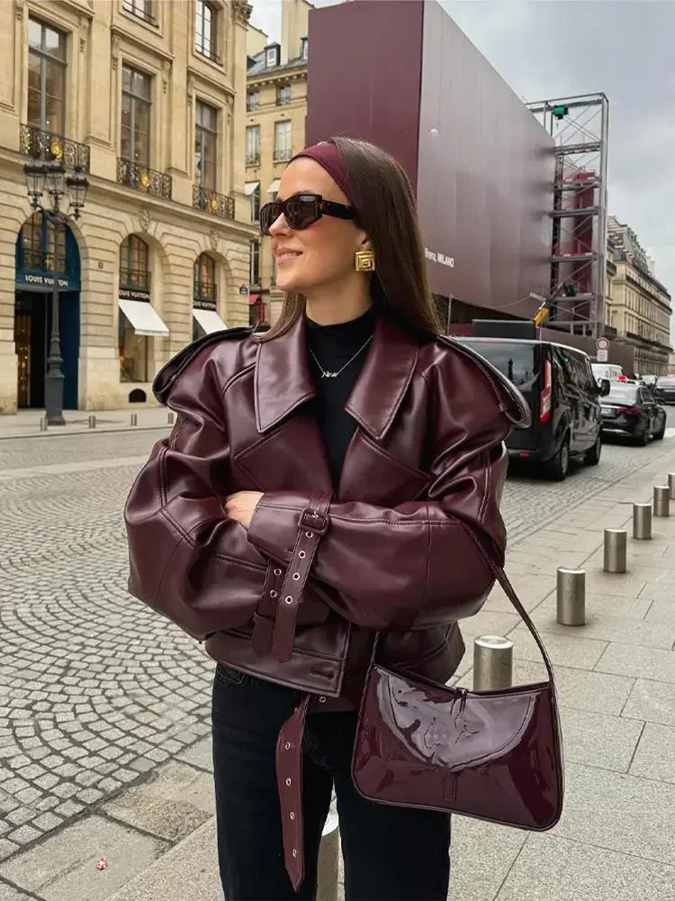 leather for women