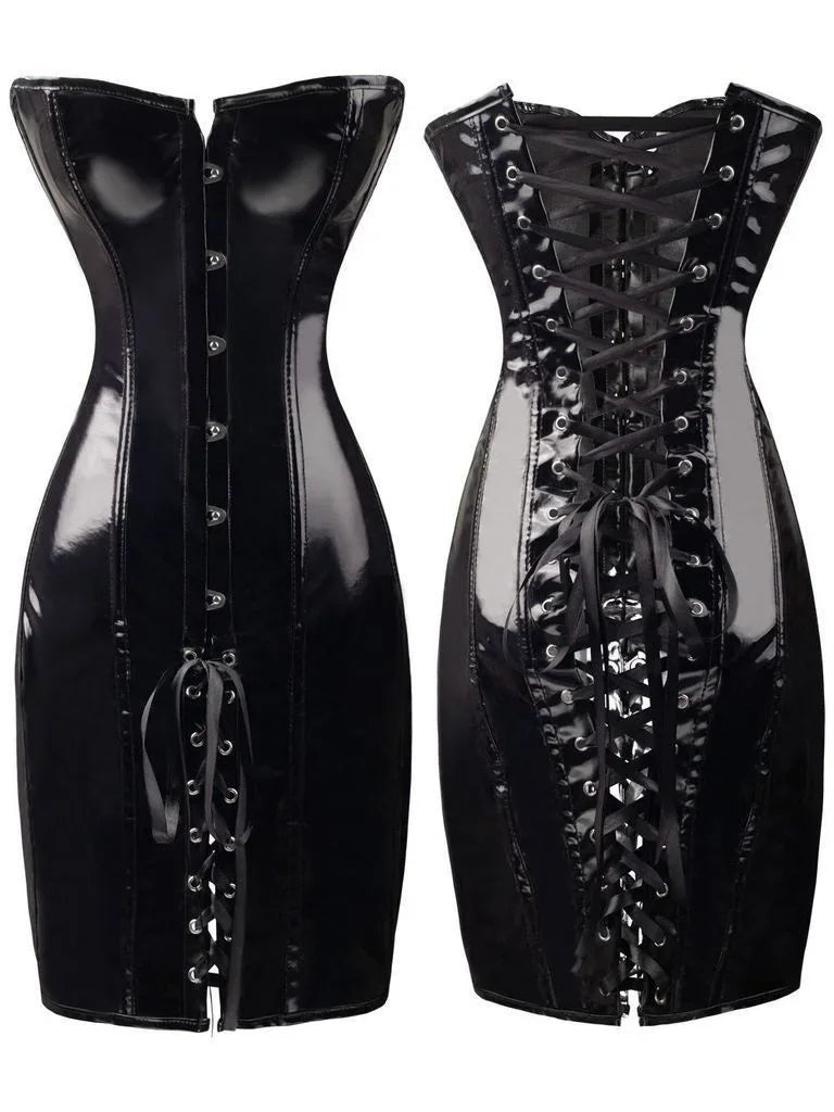 Valenzora | Latex-bound dress without straps