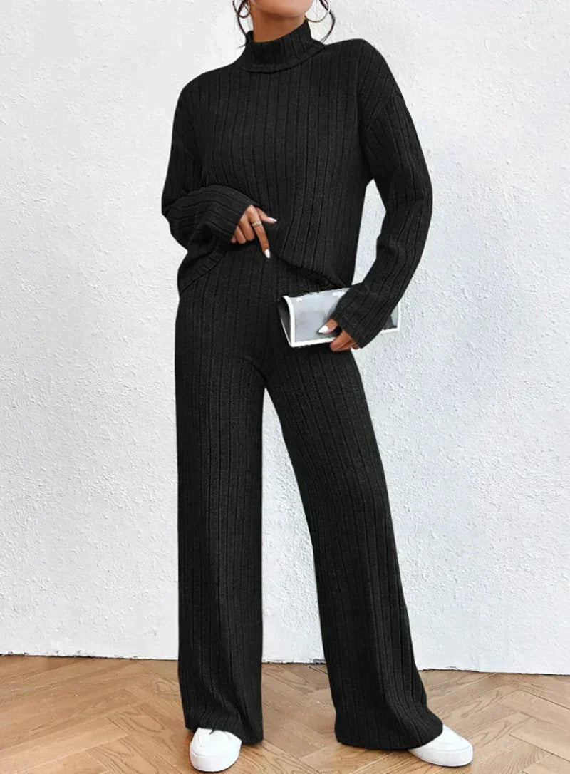 Darlene™ – Strickhose und Rollkragenpullover für Damen