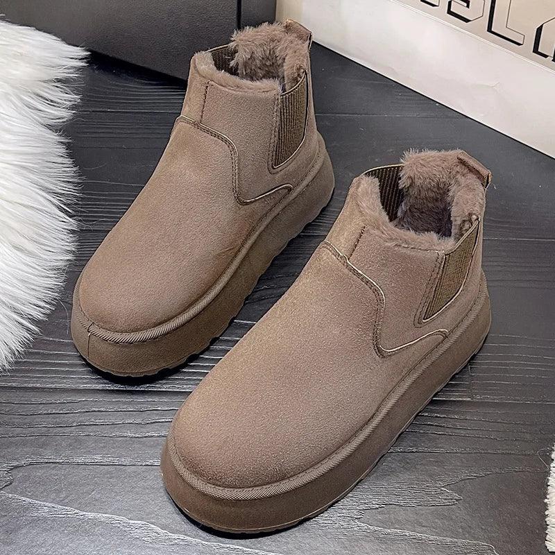 Valenzora | Cozy Warm Women's Ankle Boots