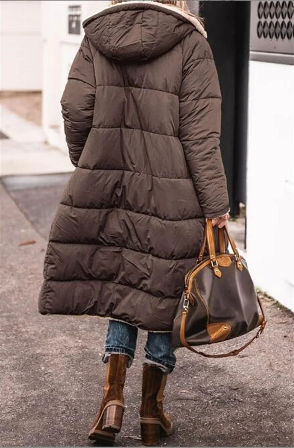 Valenzora | Women's Winter Hooded Quilted Jacket