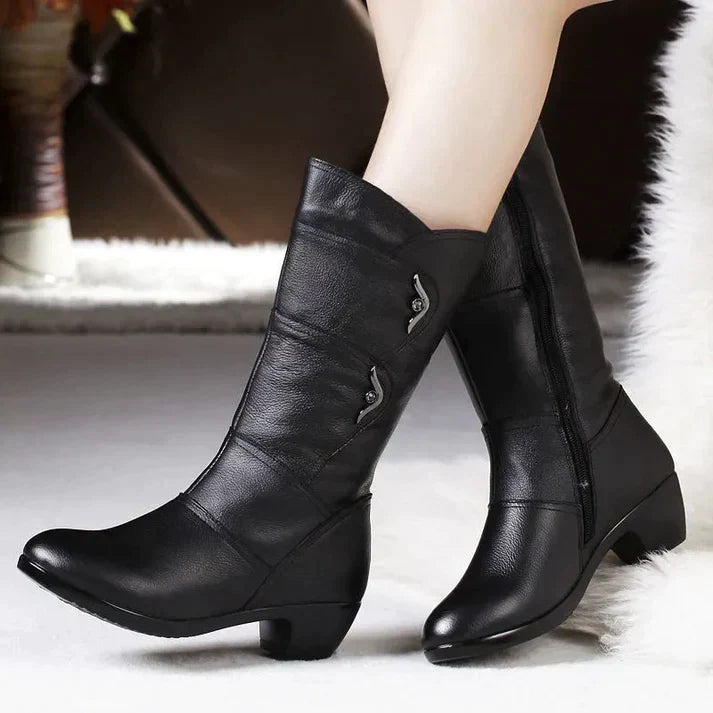Valenzora – Leather winter boots – Women