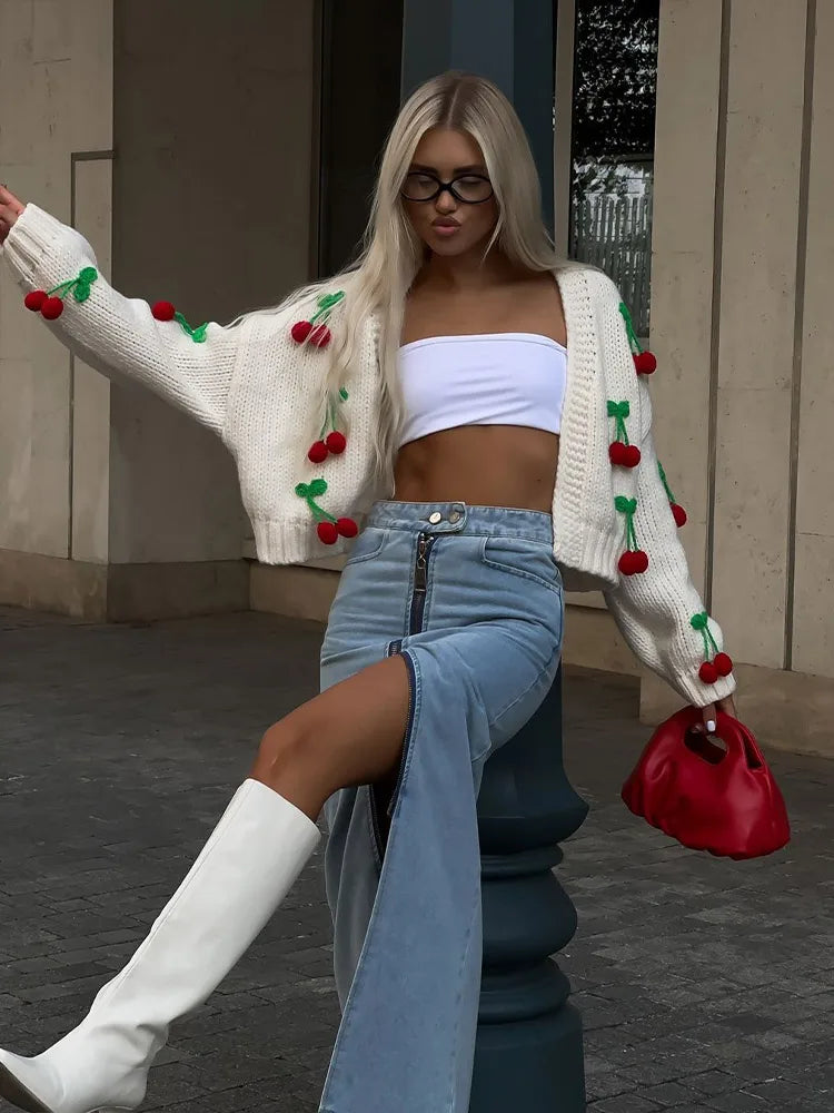 Valenzora | Cherry Cardigan for Women
