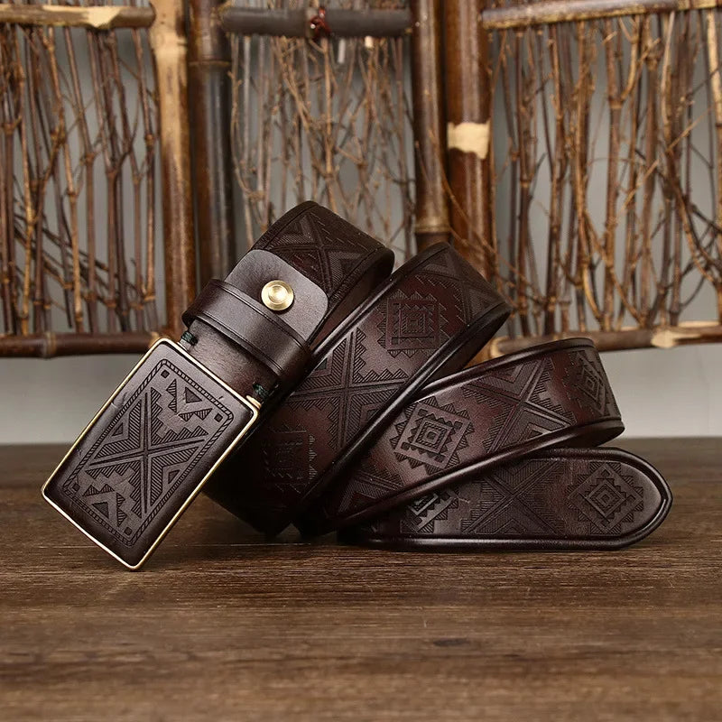 Valenzora | Belt with a unique design for every outfit, made of cowhide leather