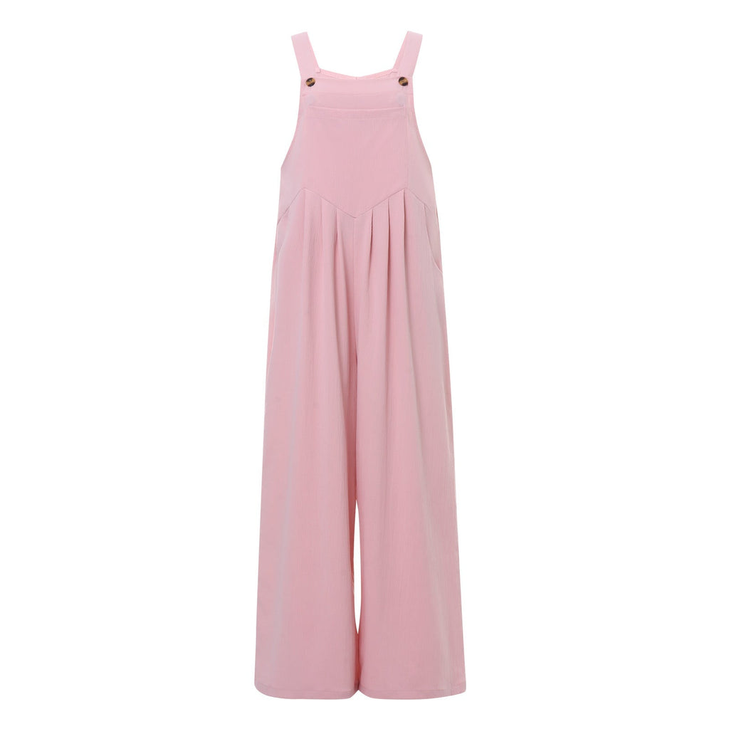 Rosabella™️ - Sleeveless Wide-Leg Jumpsuit