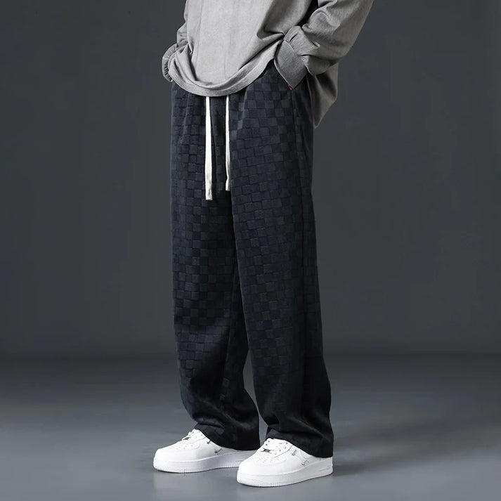 Valenzora | Stylische Jogginghose mit Karomuster