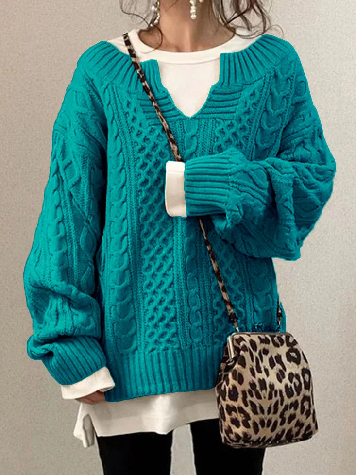 Valenzora | Warm women's sweater | Knitted