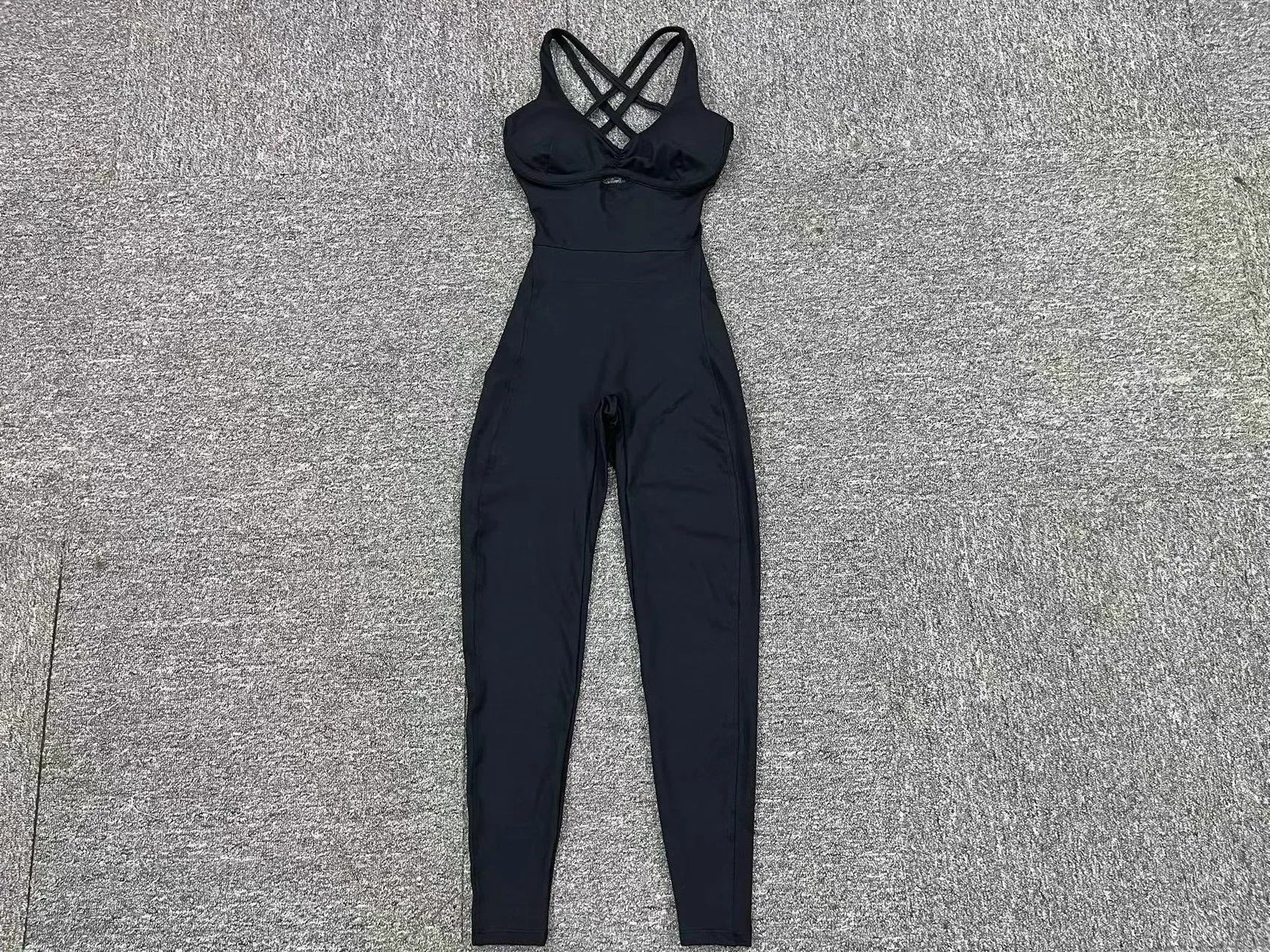 Valenzora | Sporty Jumpsuit Women's Sportswear Push-Up Gym Set Women's Fitness Overall Lycra Sports Outfit for Women Sportswear Yoga Clothing Pink
