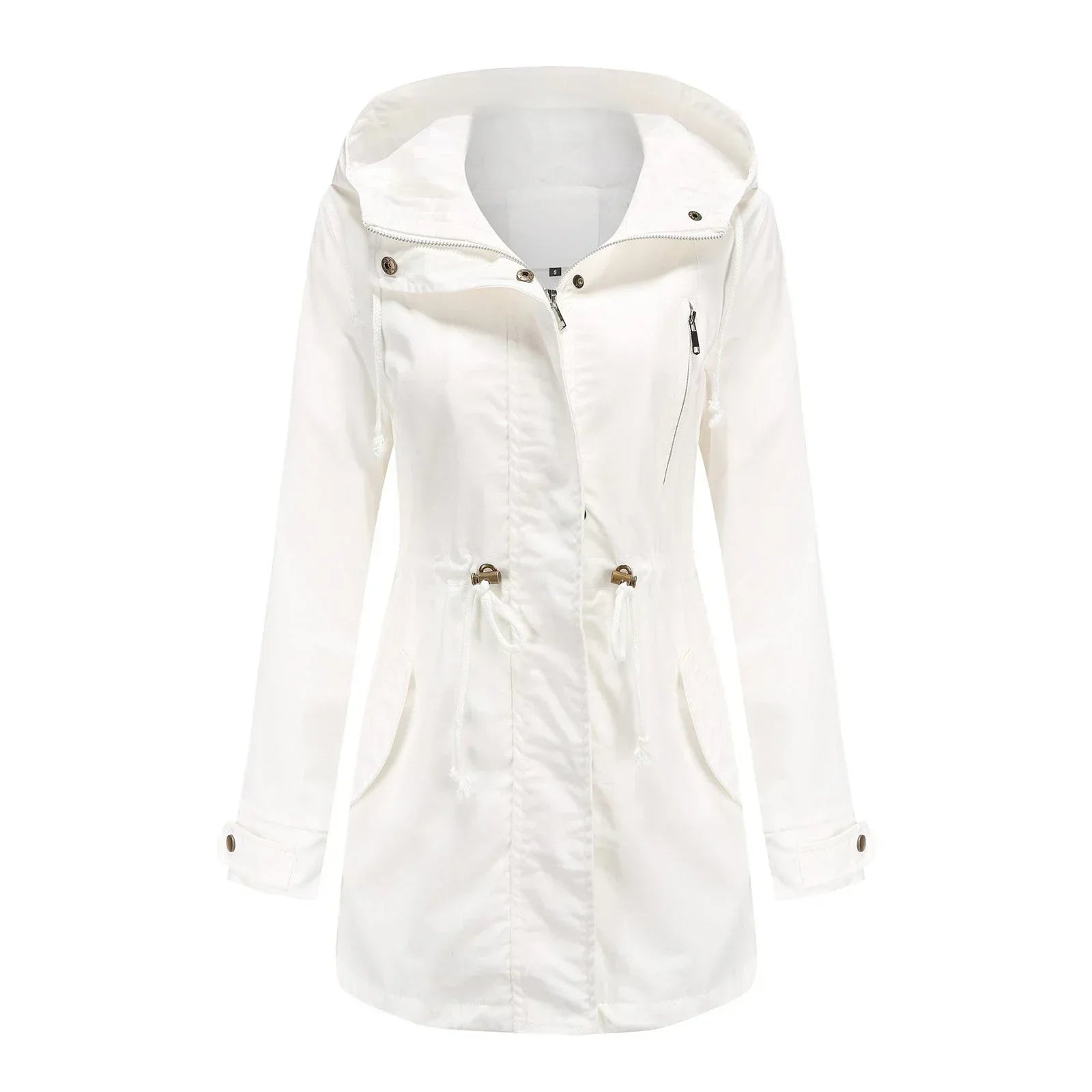 Valenzora | Trendy rain jacket with double