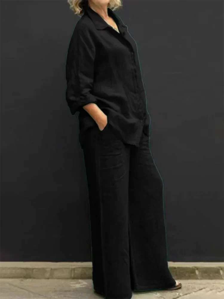 Valenzora | Cotton-linen set for women