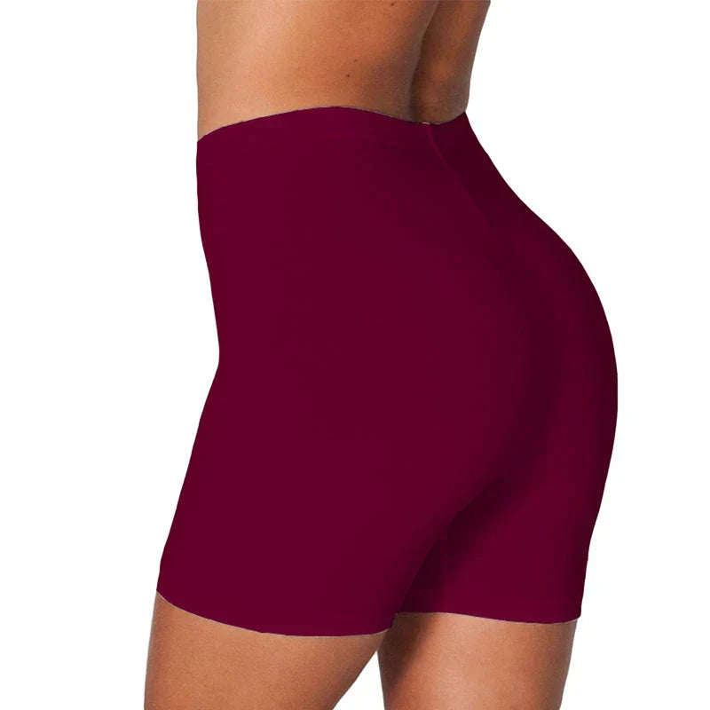 Valenzora | High Waist Stretch Fit Cycling Shorts Breathable Slim Athleisure Bottoms