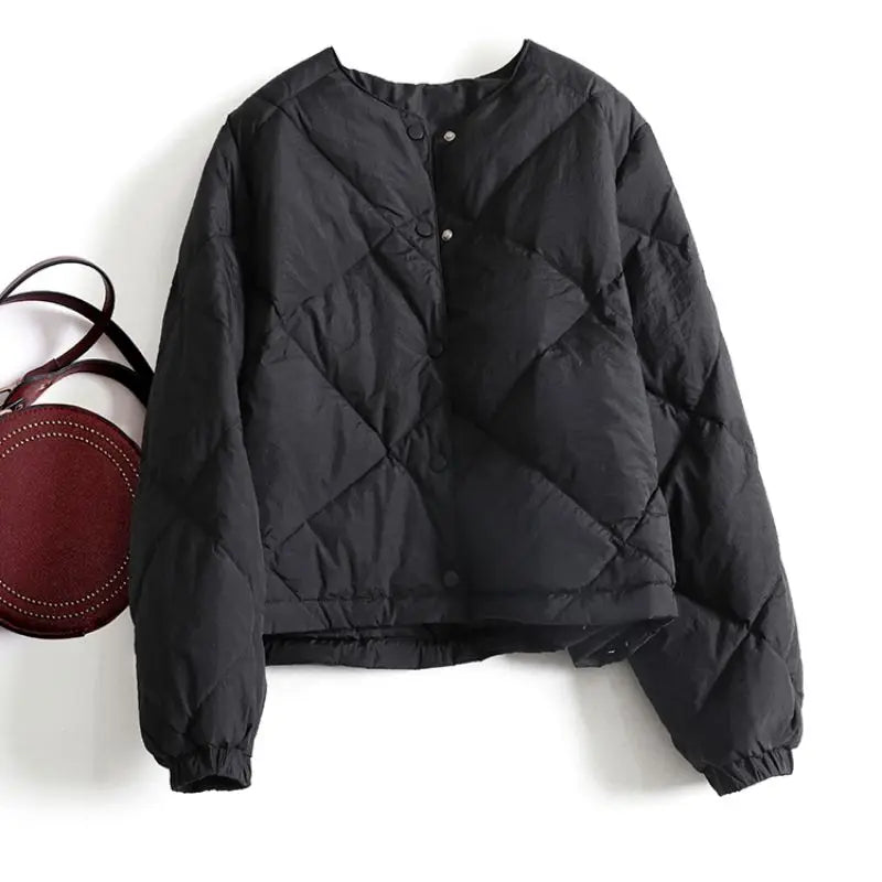Valenzora | Lightly padded jacket with snap button closure