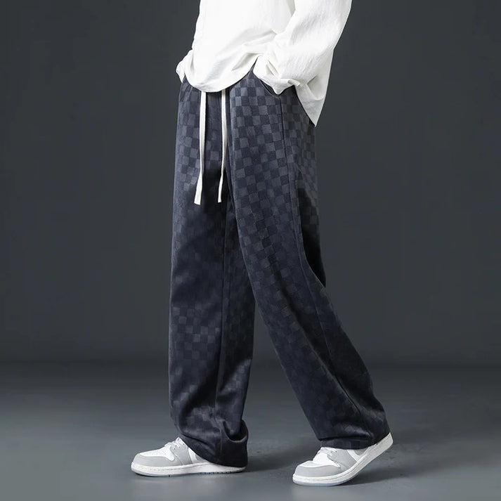 Valenzora | Stylische Jogginghose mit Karomuster