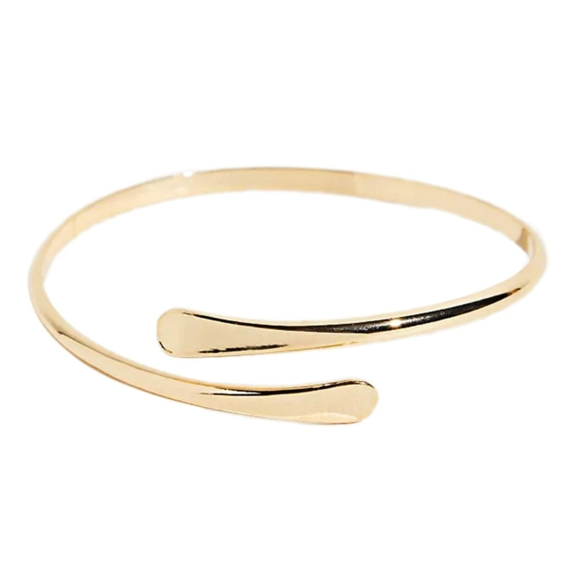 Valenzora Bold Cairo Armreif | Verstellbares Filigran-Armband mit Wirbelmuster