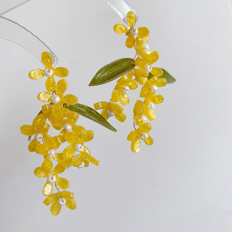 Valenzora | Flower Pearl Earrings