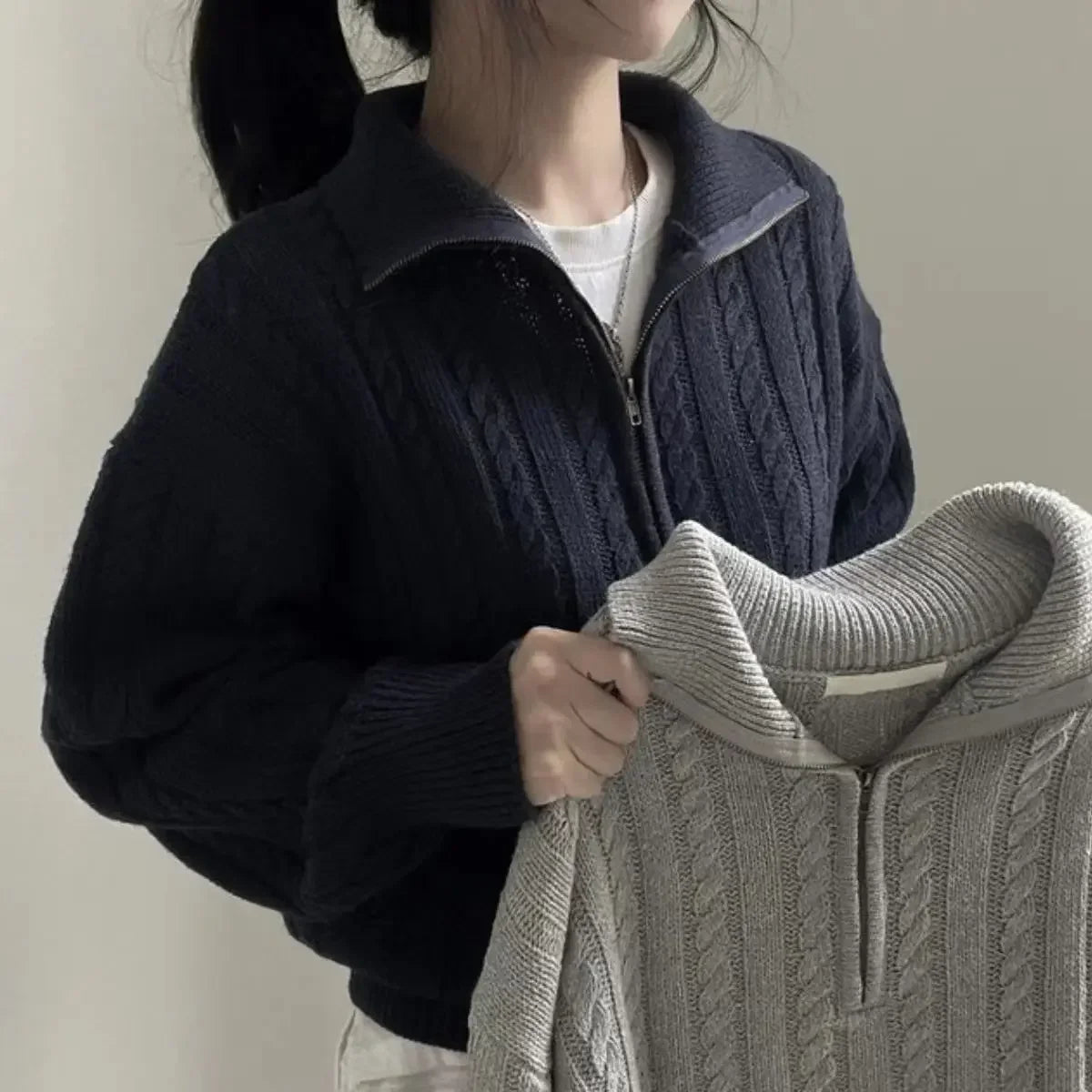 Valenzora | Zip-Pullover