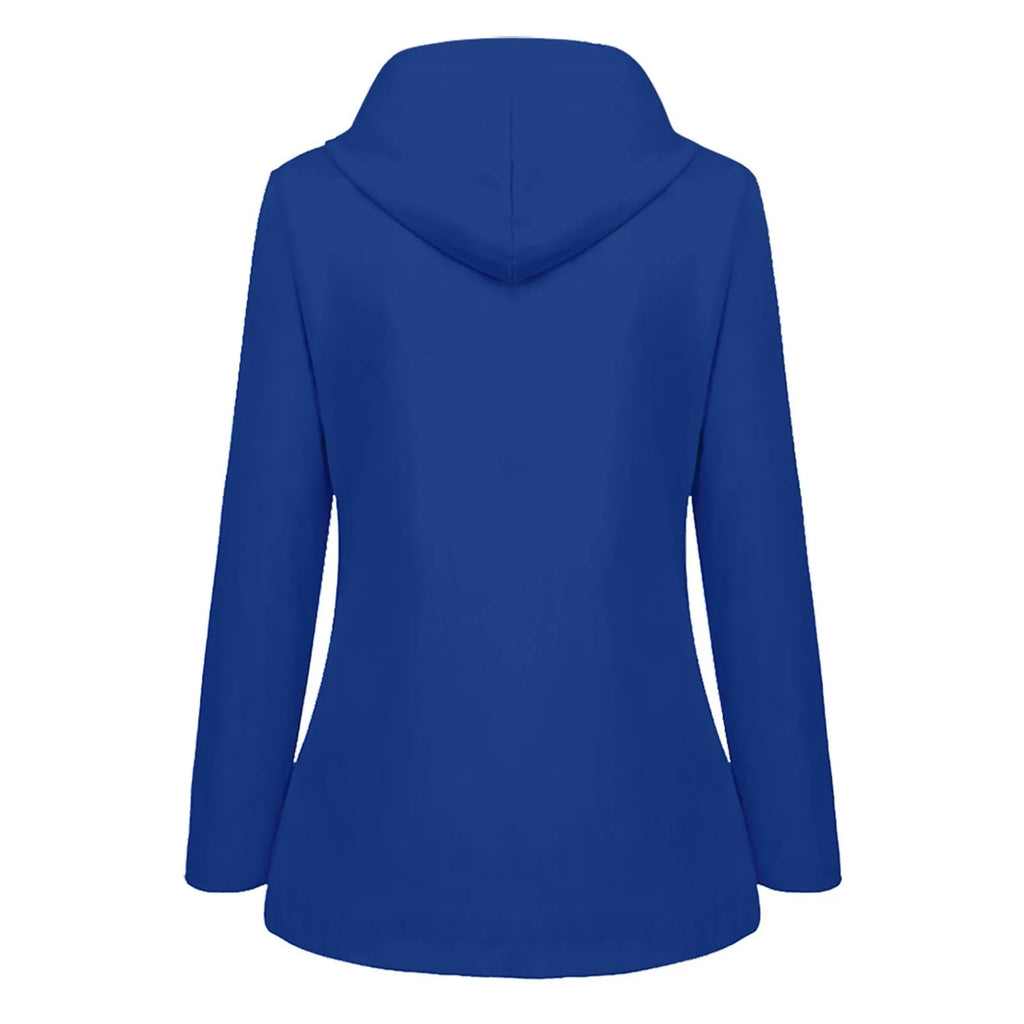 Valenzora | Lightweight rain jacket with hood