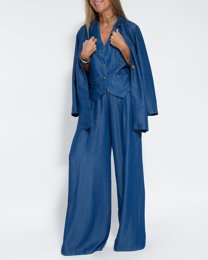 Valenzora | Women's Elegant 2-Piece Linen Set