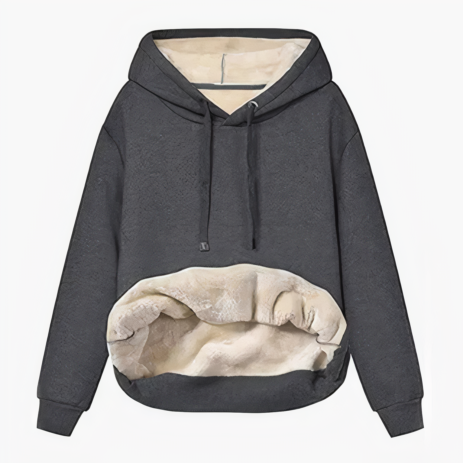 Valenzora – Hoodie mit Fleecefutter