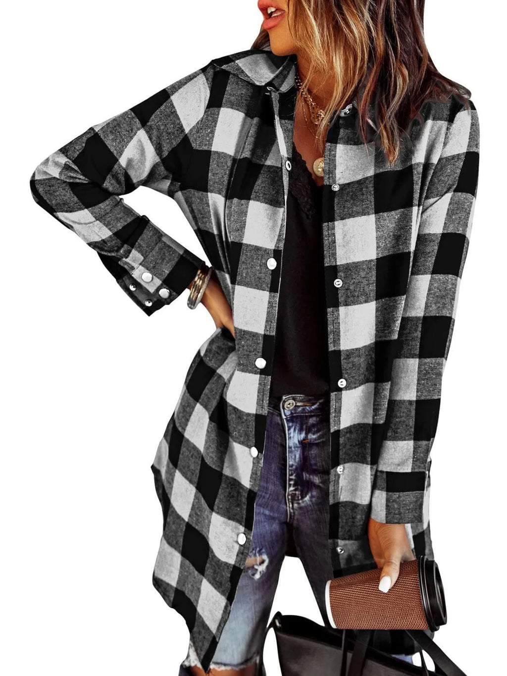 Valenzora | Longline Shirt Jacket