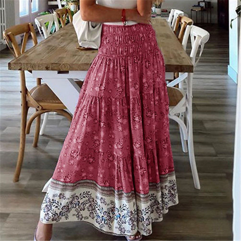Valenzora | Elegant Layered Elastic Skirt