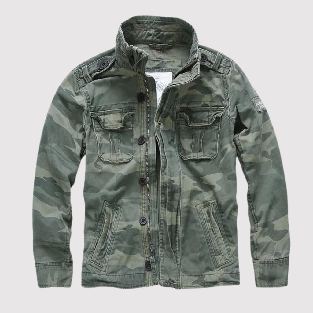 Valenzora | Retro-Jeansjacke mit mehreren Taschen