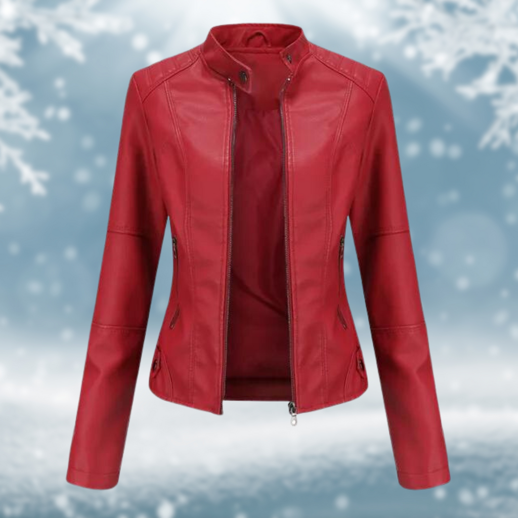 Vegan leather jacket